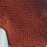 Yumuşacık El Örgüsü Organik Antialerjenik Bebek Battaniyesi 80X80 cm - 0 - 5 Yaş