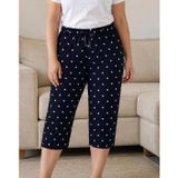Yumuşacık Premium Modal Dokulu Büyük Beden Kapri Pijama Altı – Nefes Alan, Esnek Lastikli, Rahat Kesim, Gün Boyu Konfor + Hediye Çorap (xl)