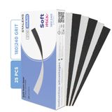 Yumuşak Çift Taraflı Değiştirilebilir Dosya Bıçakları STALEKS EXPERT PapmAm DFCEMIX-20-180/240, Kum Boyutu 180/240 gr