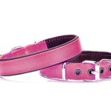Yumusak Doku Kopek Boyun Tasmasi 1,5/35 Cm Pembe