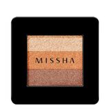 Yumuşak Dokulu, Dökülme Yapmayan 3 Renkli Göz Farı Triple Shadow (No.14 Dewy Apricot)
