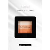 Yumuşak Dokulu, Dökülme Yapmayan 3 Renkli Göz Farı Triple Shadow No.8 (Orange Parade)