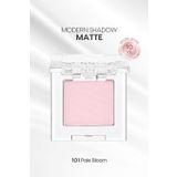 Yumuşak Dokulu, Dökülme Yapmayan Mat Tekli Göz Farı Modern Shadow Matte (101 Pale Bloom)