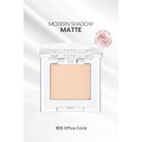 Yumuşak Dokulu, Dökülme Yapmayan Mat Tekli Göz Farı Modern Shadow Matte (103 Office Coral)