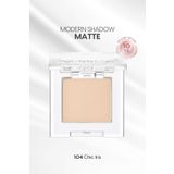 Yumuşak Dokulu, Dökülme Yapmayan Mat Tekli Göz Farı Modern Shadow Matte (104 Chic Iris)