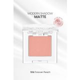 Yumuşak Dokulu, Dökülme Yapmayan Mat Tekli Göz Farı Modern Shadow Matte (106 Forever Peach)