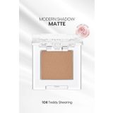 Yumuşak Dokulu, Dökülme Yapmayan Mat Tekli Göz Farı Modern Shadow Matte (108 Teddy Shearing)