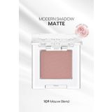 Yumuşak Dokulu, Dökülme Yapmayan Mat Tekli Göz Farı Modern Shadow Matte (109 Mauve Blend)