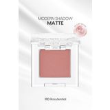Yumuşak Dokulu, Dökülme Yapmayan Mat Tekli Göz Farı Modern Shadow Matte (110 Rosytential)