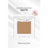 Yumuşak Dokulu, Dökülme Yapmayan Mat Tekli Göz Farı Modern Shadow Matte (112 Morning Coffee)