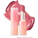 Yumuşak Dokulu, Hafif Mat Görünüm Sunan Ruj CLIO Chiffon Mood Lip (09 Strawberry Cookie) - Açık Pembe