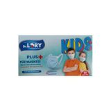 Yumuşak Elastik Kulaklı Kids Meltblown 3 Katmanlı Telli Çocuk Maske 250 Adet 50X5 Kutu