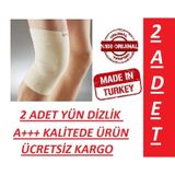 Yün Dizlik Dizleri Dizleri Sıcak Tutması için Yüz Dizlik 2 Adet