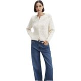 Yün Karışımlı Ekru Hırka Slim Fit/Dar Kesim 1710812-70057