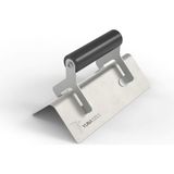 Yuna Tools Paslanmaz Çelik Dış Köşe Malası 200(L)X75(W)X75(W) mm R12 - STANDART SAP