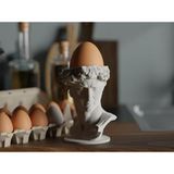 Yunan Davut Heykeli yumurtalık kahvaltı sofra yumurta Roma Göğüs Heykeli Masa Üstü Ev Dekoru David Kafası Sanatçı HeykelcikKurutulmuş Çiçekler Vazo Makyaj Fırçası Kalemlik David Egg Cup v2