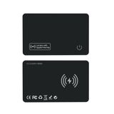YUNCHUN Cüzdan Bulucu Kart Cüzdan Takip Kartı Küresel Bulucu Anti Kayıp İzleme Kablosuz Şarj 4~6 Ay Bekleme, Kalınlık 1.6mm/0.06 inç iOS ile Çalışmak iPhone iPad için Benim Bul Android için Değil