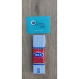 Yüncü Dede Bel Paça Don Lastiği Yassı Lastik 3 Numara En:1 cm 10 Metre Don Bel Paça Lastik - Beyaz