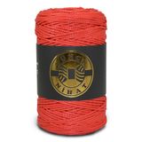 Yüncü Nihat 200 gr - 200 Mt - 2.5 Mm KIRMIZI (015) Polyester Makrome Ipi Çanta Ipi Supla Ipi Örgü Ipi