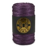 Yüncü Nihat 200 gr - 200 Mt - 2.5 Mm Polyester Makrome Ipi Mor (635) Çanta Ipi Supla Ipi Örgü Ipi