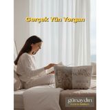 Yünteks Yün Yorgan ,günaydın Yün Yorgan , Organik , Wool Quilt , 1.kalite , Uzun Ömürlü , Sağlıklı , Lüx,çift Kişilik - 195 x 215 cm - 010 - Beyaz
