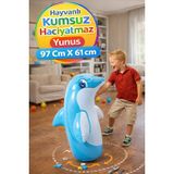 Yunus Hacıyatmaz Şişme Oyuncak 97 cm Kumsuz Devrilmez Denge Oyuncağı Çocuk ERKL-HCYTMZ-YNS
