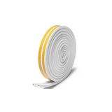 Yunuskayatek Kapı Pencere Bandı Fitili Yapışkanlı Soğuk Izolasyon Bant 3X2=6 Metre (Beyaz) 1 Kapı İçin İdeal Boyu