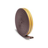 Yunuskayatek Kapı Pencere Bandı Fitili Yapışkanlı Soğuk Izolasyon Bant 3X2=6 Metre (Kahverengi) 1 Kapı İçin İdeal