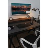 YUNUSOĞLU HOME Keçe Çalışma Masası Düzenleme ve Oyuncu Mouse Pedi Masa Üstü Düzenleyici 40X90 - Gri