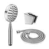 YUNZHIZHAO Ekstra Uzun Hortum ve Tutucu ile Metal El Duş Başlığı - Banyo için Yüksek Basınçlı Duş Başlığı Seti