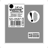 Yuonme Termal Ped / Thermal Pad 0.5mm 5.0W/MK 95X95MM 50-0597