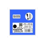 Yuonme Termal Ped / Thermal Pad 2.0mm 2.5W/MK 100X100MM 25-2016
