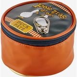 Yup! Siyah Vegan Deri Kaz Ciğeri Makyaj Çantası 10X6 Cm - Varsayılan Değer