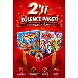 YUPULU 2'li Set Ben Kimim Tahmin et! - Bambu Çubukları Neşeli Çubuklar 300 Parça Eğlence Paketi Puzzle Eğitici Kutu Oyunu