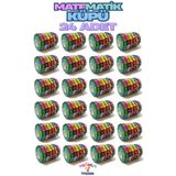YUPULU Matematik Zeka Küpü 24 Adet - Toplama, Çıkarma, Bölme, Çarpma Eğitici Hediye Paketi Karne Hediyesi