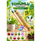 Yupulu Tohumlu Kurşun Kalem (Çiçek ve Bitki Tohumlu) Doğaya Armağan Hediyelik Kalem - ADET