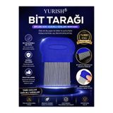 YURISH Paslanmaz Çelik Sık Dişli Bit ve Sirke Tarağı