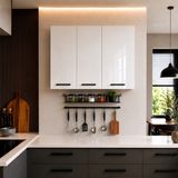 Yurkan 130 cm Üst Dolap 130 cm Mutfak Dolabı Üst Modül