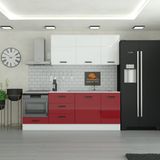 Yurkan 230 cm Mutfak DolabıMDF Kapak Tezgah Dahil YRKN230 101