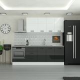 Yurkan 235 cm Mutfak DolabıMDF Kapak Tezgah Dahil YRKN235 99