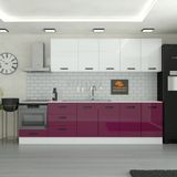 Yurkan 290 cm Mutfak DolabıMDF Kapak Tezgah Dahil YRKN290 102