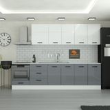 Yurkan 290 cm Mutfak DolabıMDF Kapak Tezgah Dahil YRKN290 98