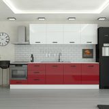 Yurkan 300 cm Mutfak DolabıMDF Kapak Tezgah Dahil YRKN300 101