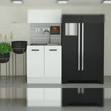 Yurkan 80 cm Evyeli Mutfak Dolabı Alt Alucra