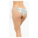 YurtMarketing 4T-Fantezi Tanga-Külot-String-YurtMarketing Fantazi Gümüş Seksi Yandan Bağlamalı String - Külot TG270035 Gümüş XL