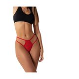 YurtMarketing 9T-Büyük Beden Fantezi Tanga-Külot-String-YurtMarketing Büyük Beden Fantazi Kırmızı Seksi TÜL Kadın STRİNG - Kırmızı 3XL