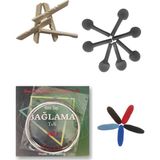 Yurtrenkleri Yayınevi 1 Adet Bağlama Tel 018 7 Adet Plastik Burgu 5 Adet Eşik 5 Adet Tezene Set