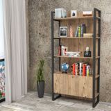 Yuru Design ML6 Iron Metal Kapaklı Aksamlı Kitaplık
