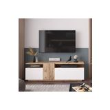 Yurudesign FR6-AW Future Çam-Beyaz Tv Ünitesi