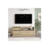 Yurudesign Luvio Tv Ünitesi Sehpası 120cm Keçe-siyah Lv7-kl